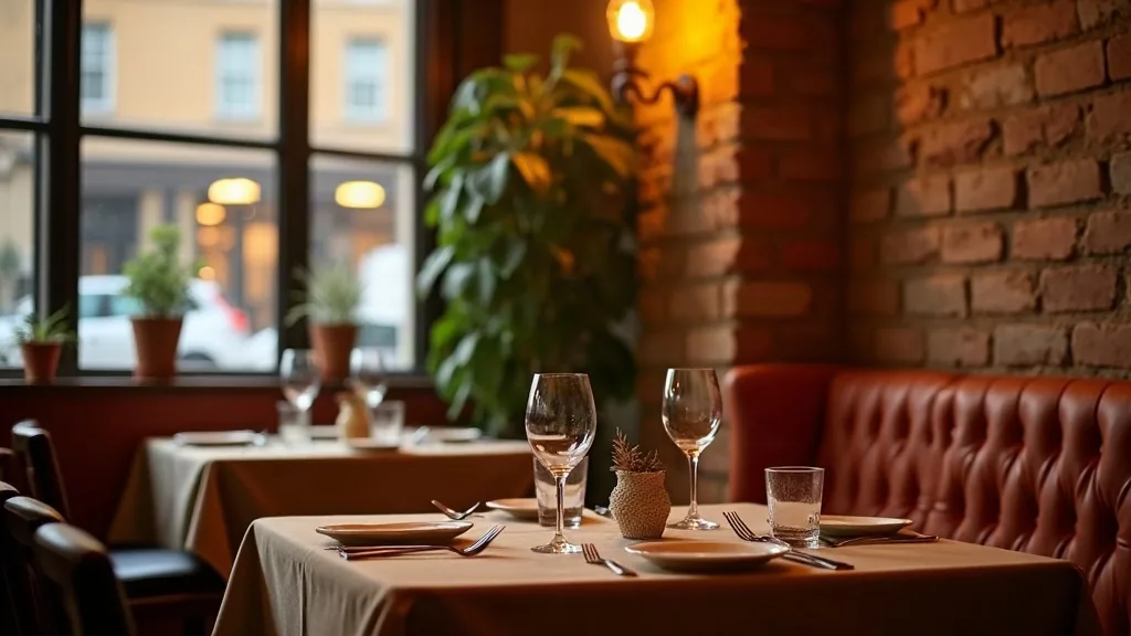 The dining room at Indian Pan Flame High River