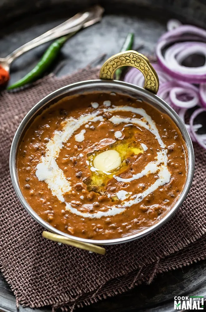 Creamy Black Lentil Stew