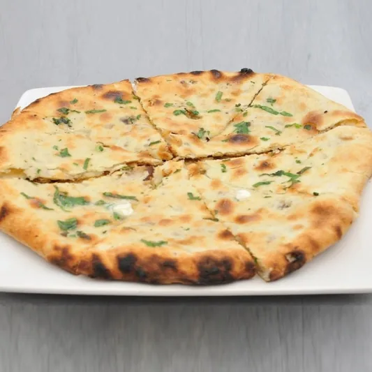 Potato-Stuffed Naan (Kulcha)